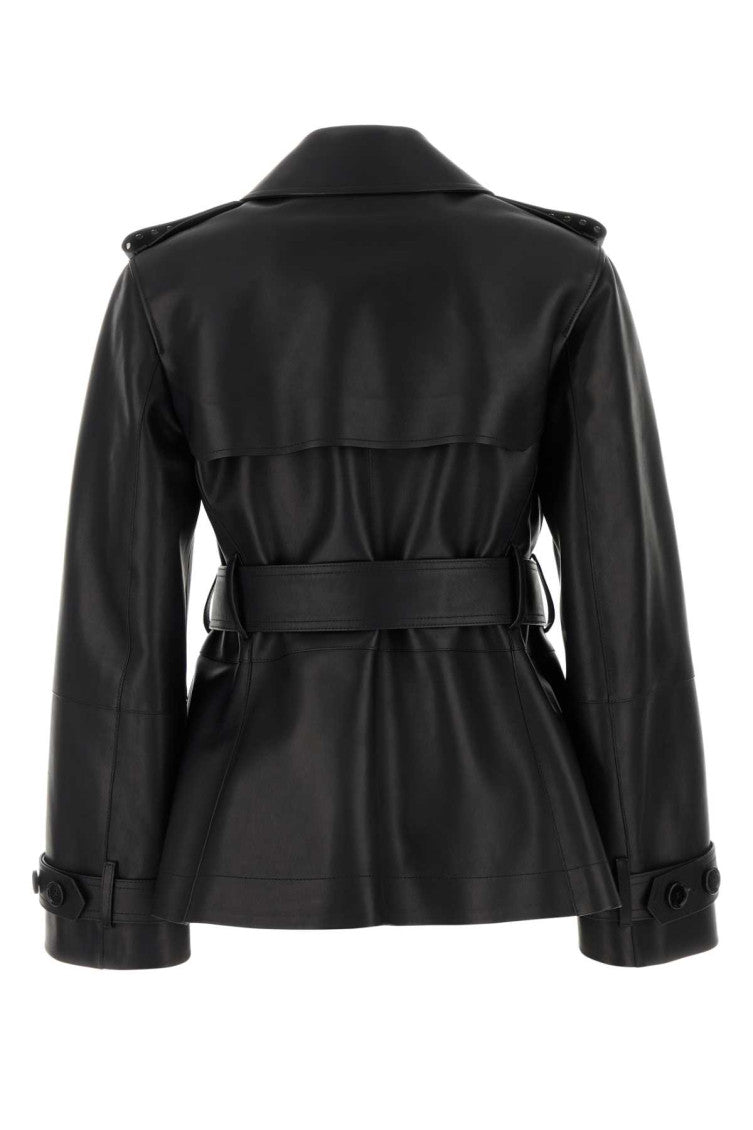 Black leather jacket 2