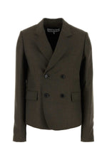 Brown wool blazer 1