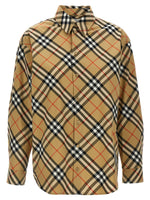 Beige Check shirt 1
