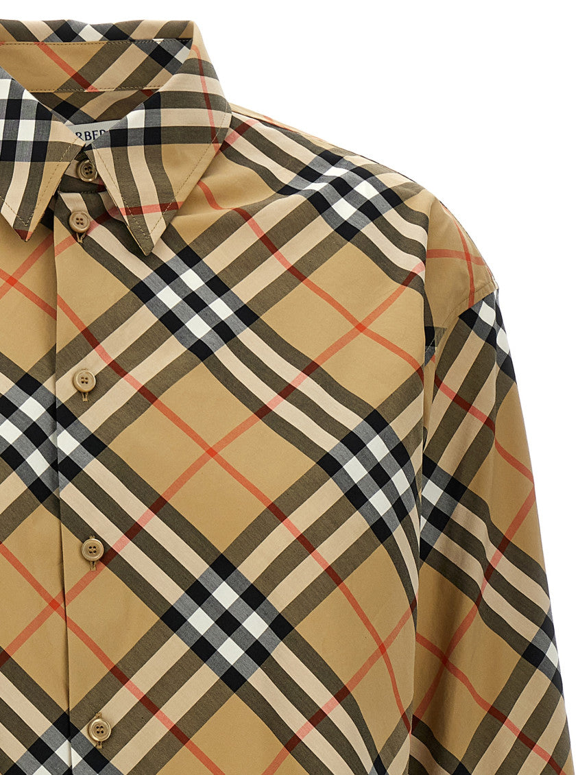 Beige Check shirt 3