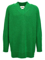 Green Oversized Sweater 1