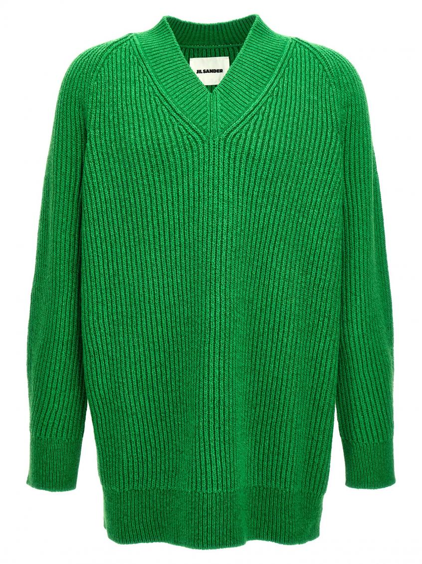 Green Oversized Sweater 2