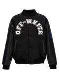 Black Baseball Bomber Jacket 1