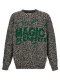 Multicolor Jacquard Logo Sweater 1