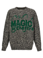 Multicolor Jacquard Logo Sweater 1