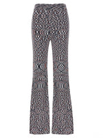 Multicolor Patterned Pants 1