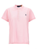 Pink 'Julie' polo shirt 1