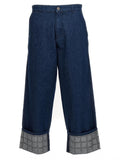 Blue Logo  Jeans 1