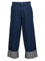 Blue Logo  Jeans 1