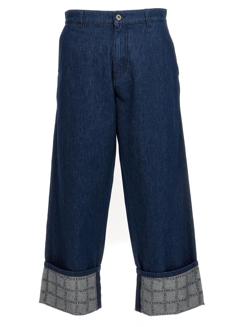 Blue Logo  Jeans 2