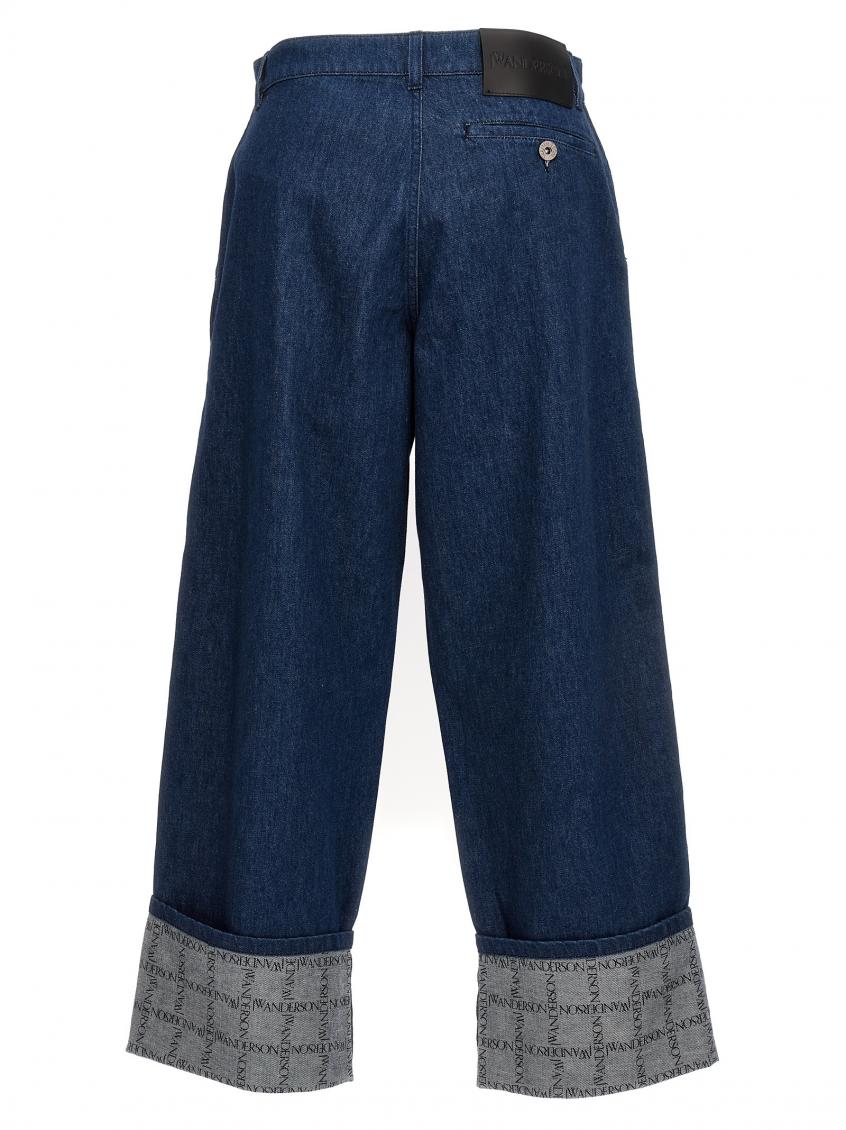 Blue Logo  Jeans 3