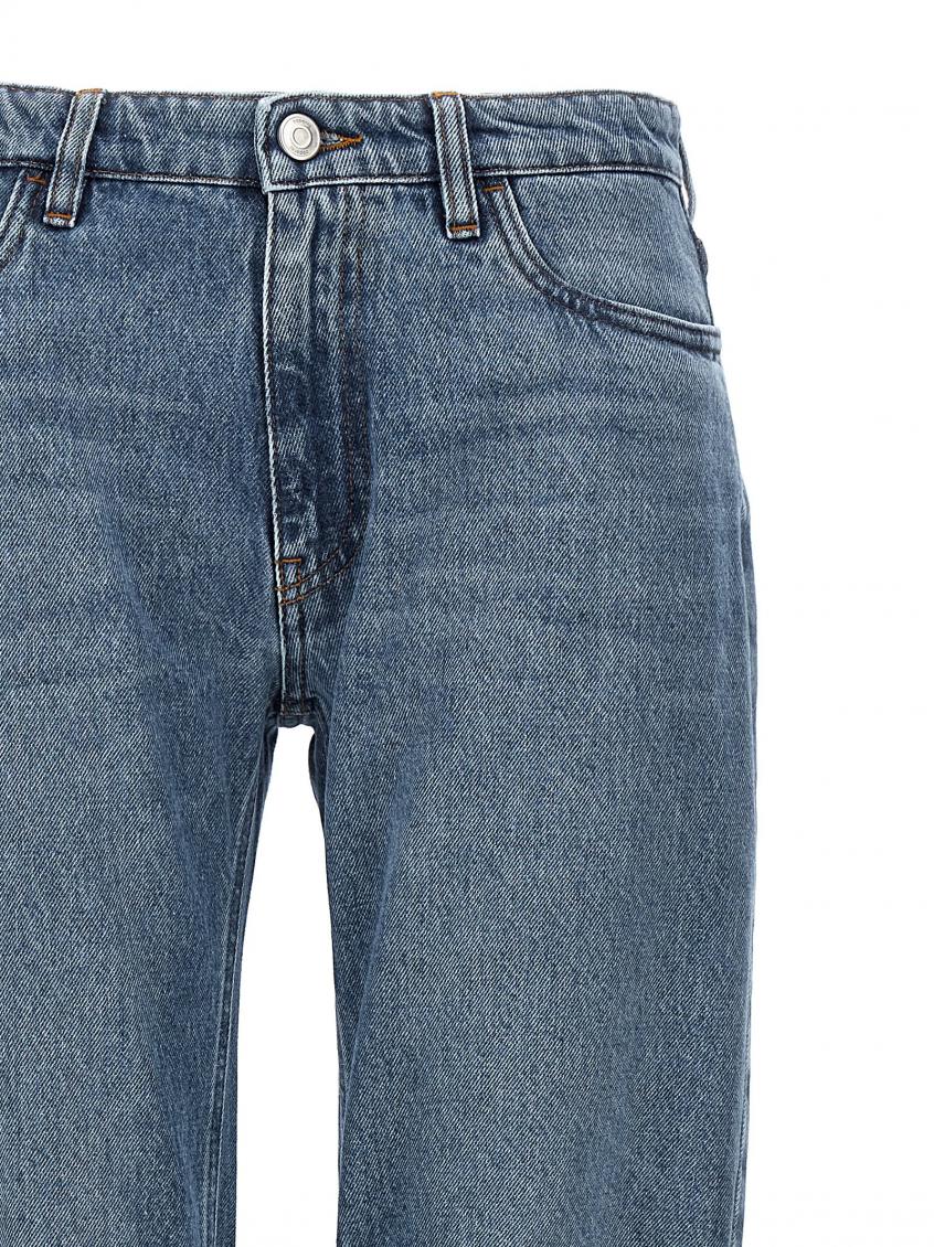 Blue Open Knee Jeans 4