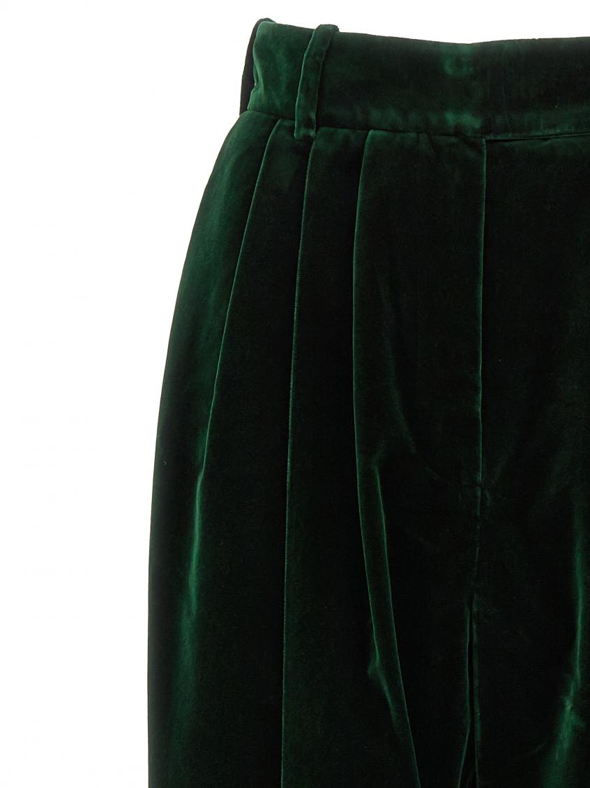 Dark Green Boyfriend Pants 4