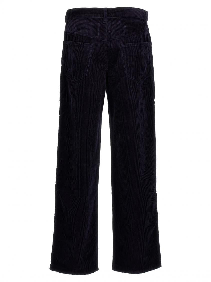 Navy Blue Jorje Corduroy Pants 3