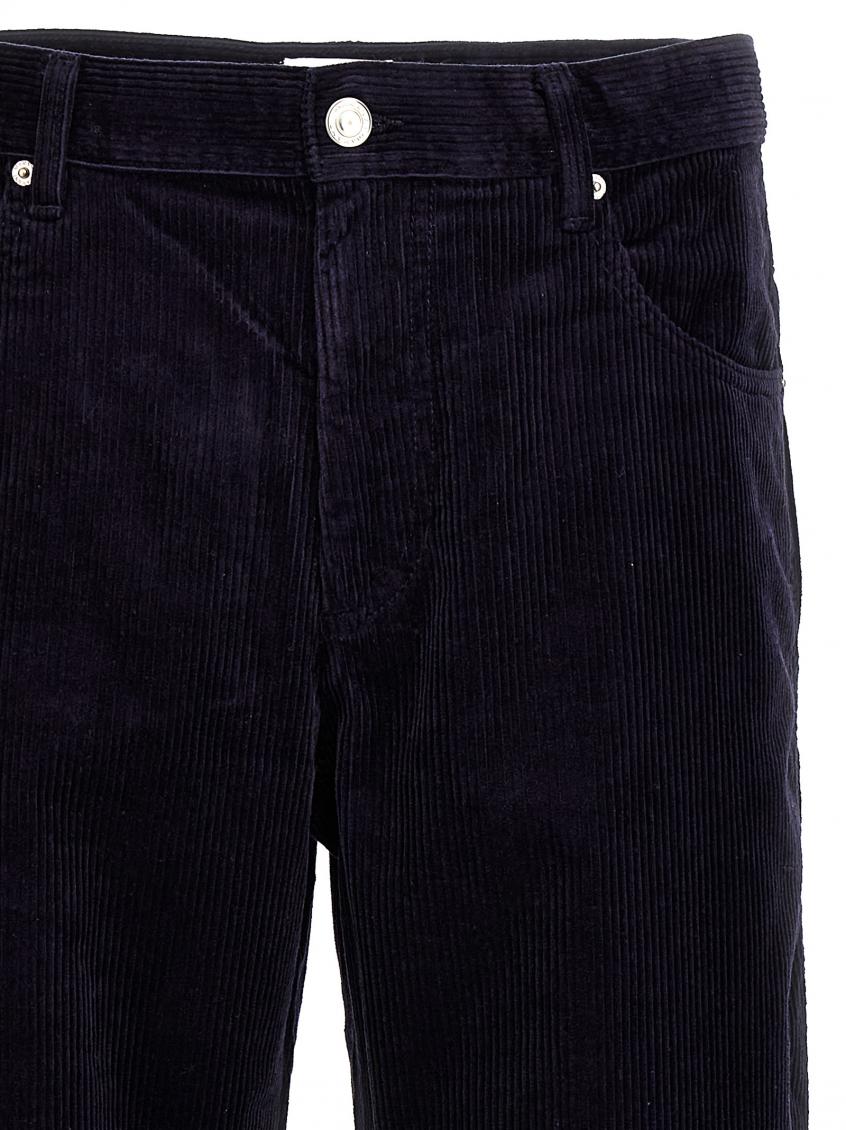 Navy Blue Jorje Corduroy Pants 4