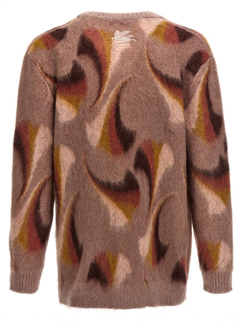 Multicolor Patterned Cardigan 3