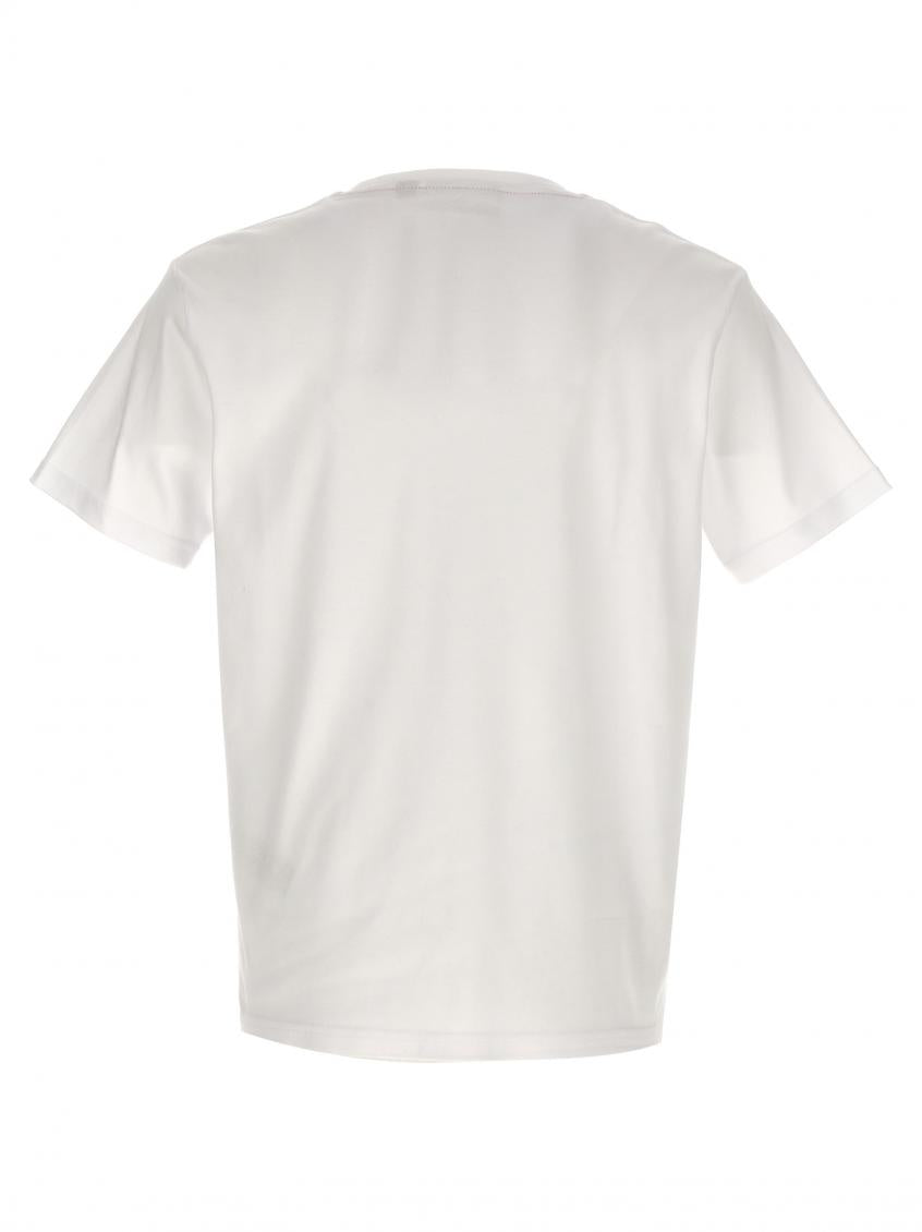 White Basic Logo T-shirt 3
