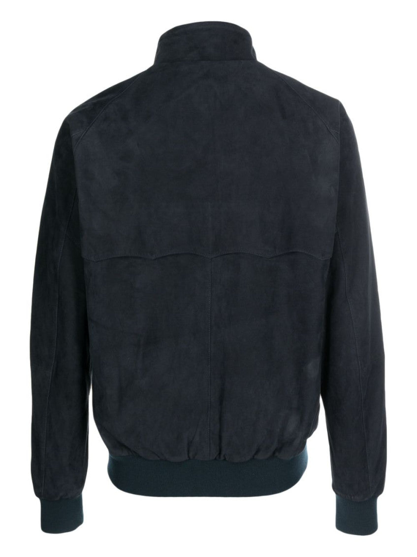 Navy Blue Classic Jacket 2
