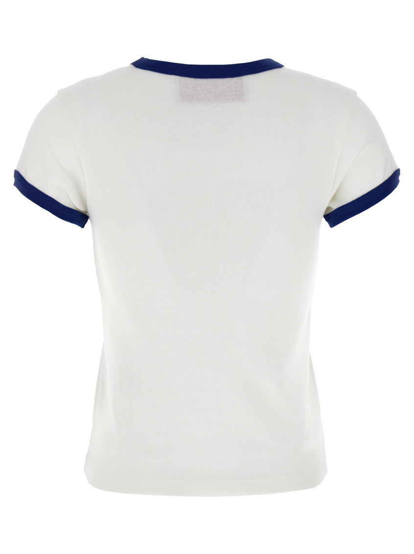 Blue 'Chez Valentino' T-shirt 2