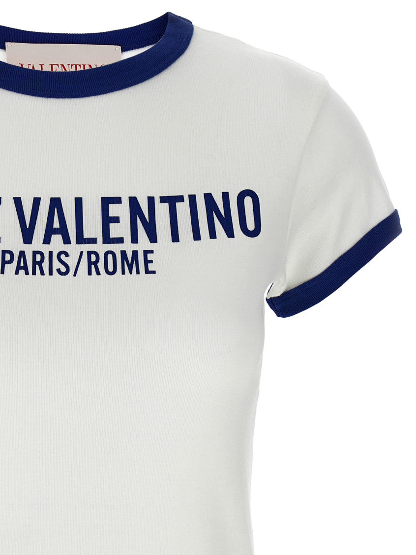 Blue 'Chez Valentino' T-shirt 3