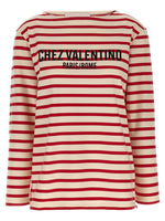 Red 'Chez Valentino' T-shirt 1