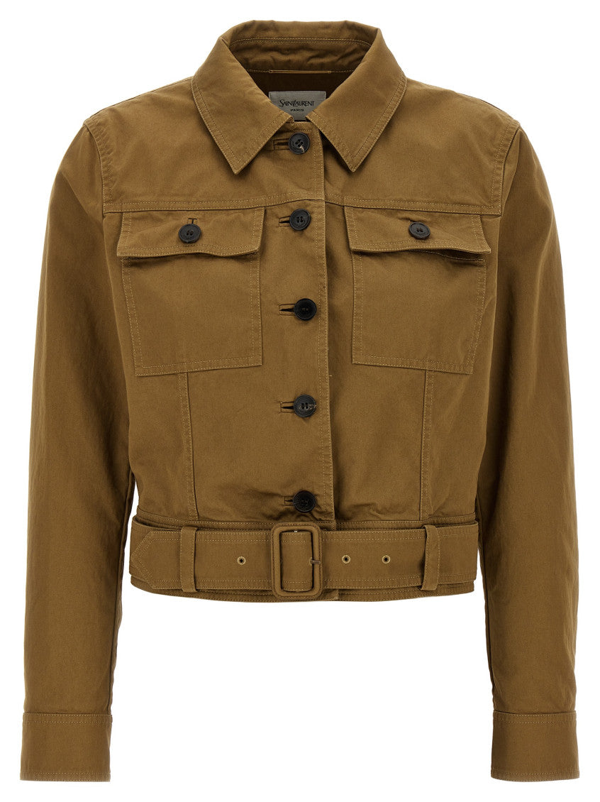 Brown Canvas jacket 1