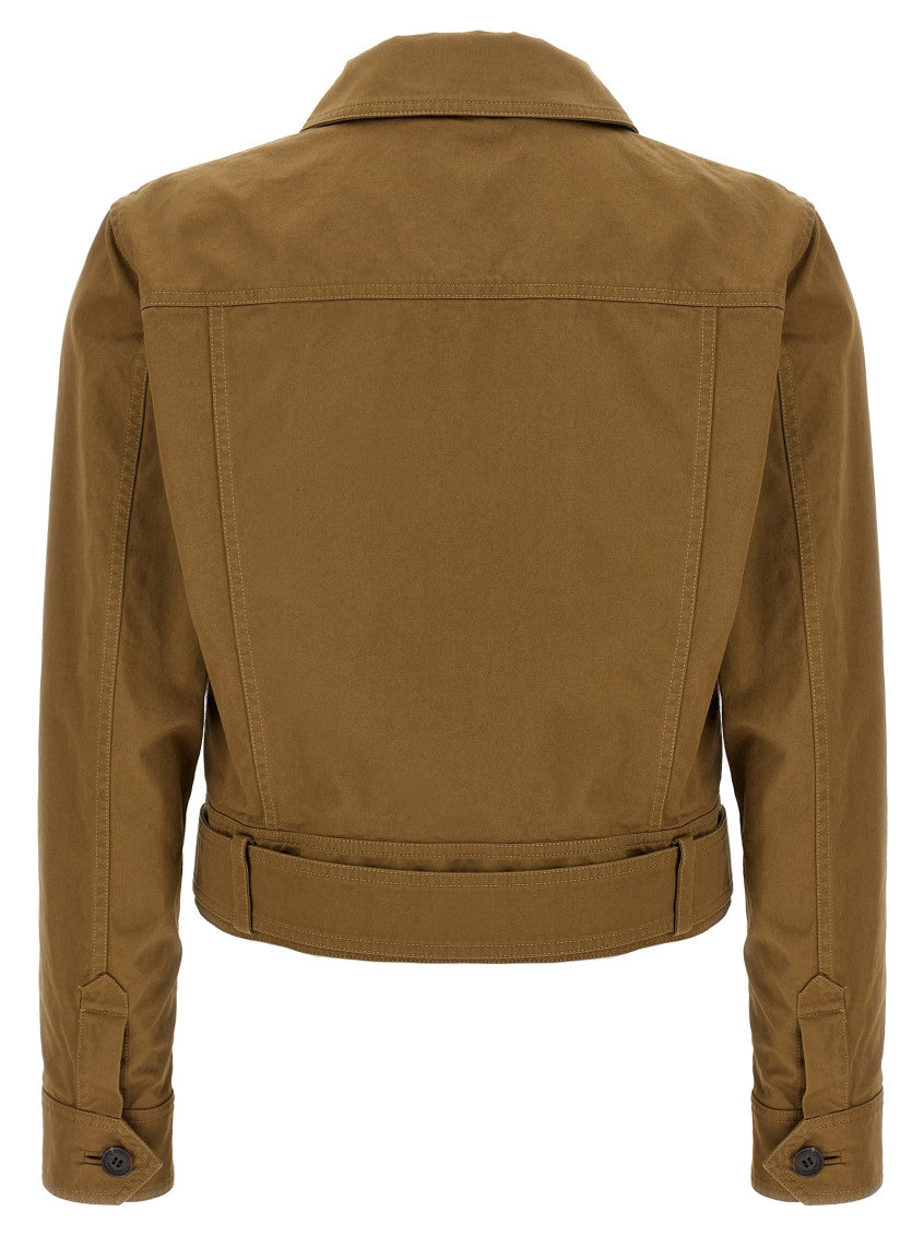 Brown Canvas jacket 2