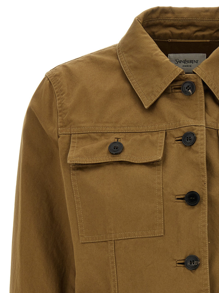 Brown Canvas jacket 3