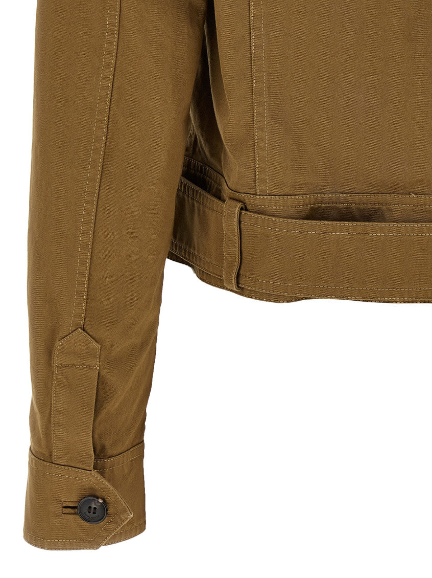 Brown Canvas jacket 4