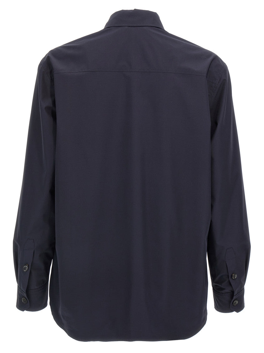 Blue Button-Up Jacket 2