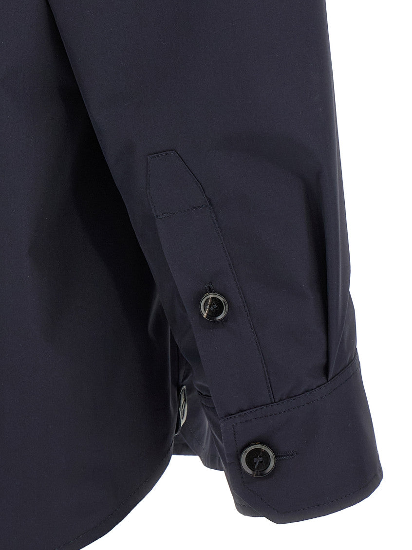 Blue Button-Up Jacket 4