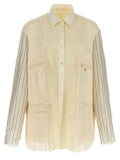 Beige 'Anonymity of the lining' jacket 1