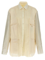 Beige 'Anonymity of the lining' jacket 1