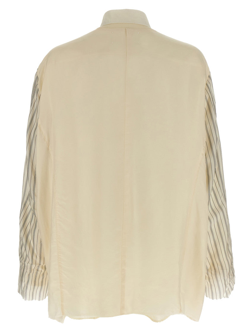 Beige 'Anonymity of the lining' jacket 2