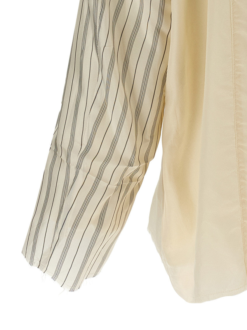 Beige 'Anonymity of the lining' jacket 3