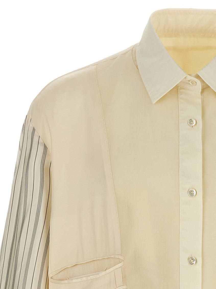 Beige 'Anonymity of the lining' jacket 4