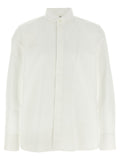 White Flap collar shirt 1