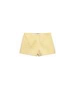 Yellow double cotton shorts 1