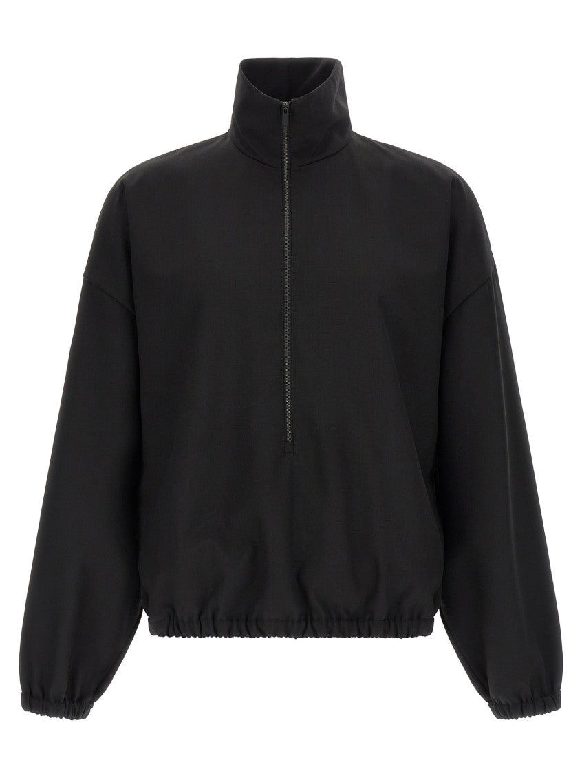Black Half-zip Sweatshirt 1