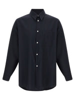 Blue 'Tropical Wool' Shirt 1