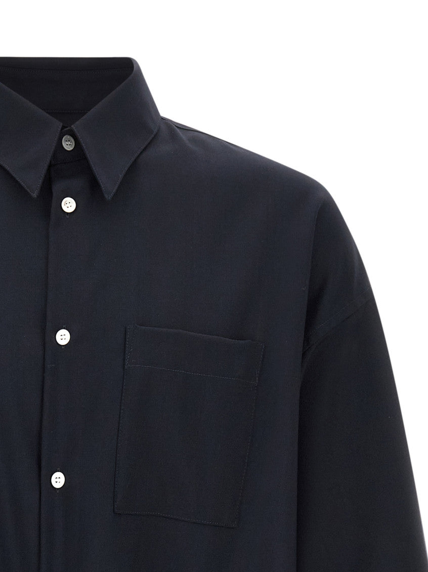 Blue 'Tropical Wool' Shirt 3