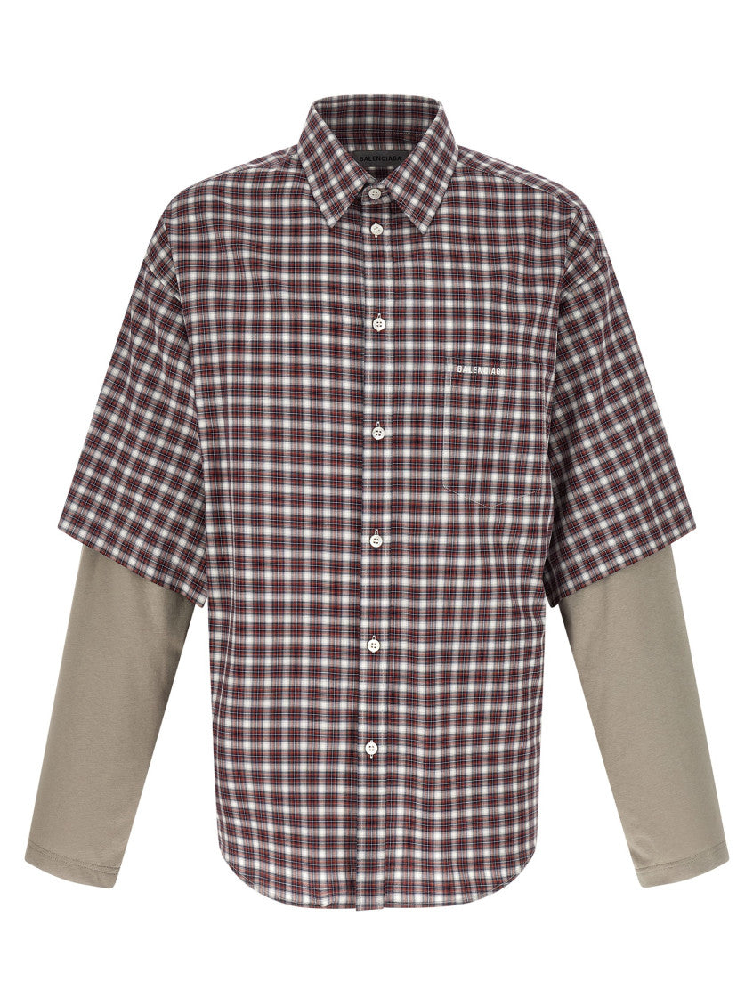 Red 'Wrong Sleeve' Shirt 1