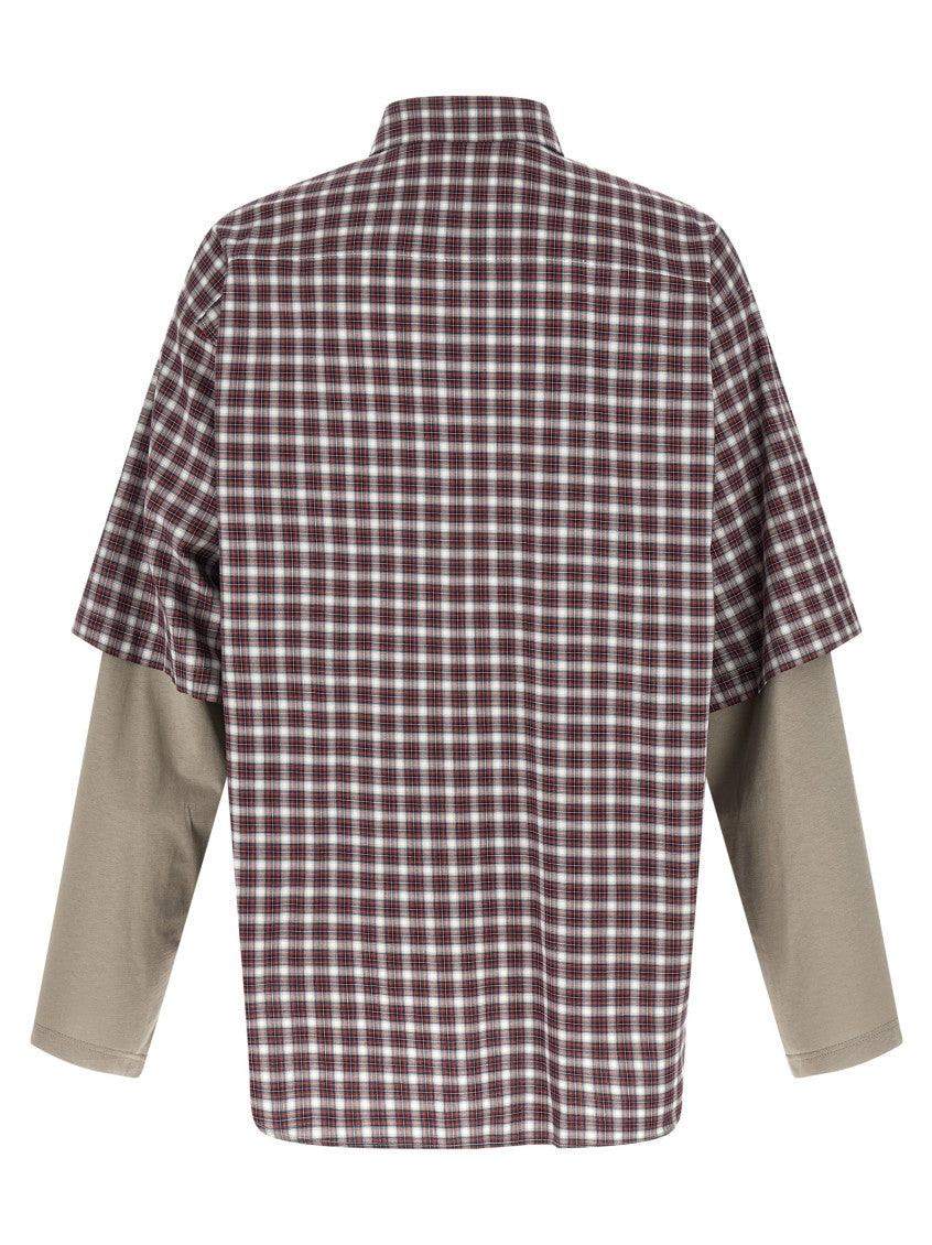 Red 'Wrong Sleeve' Shirt 2