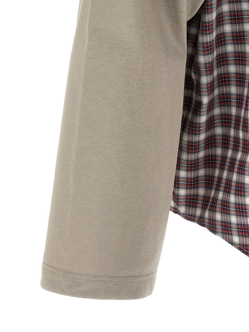 Red 'Wrong Sleeve' Shirt 4
