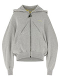 Grey Logo Hoodie 1