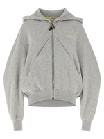 Grey Logo Hoodie 1