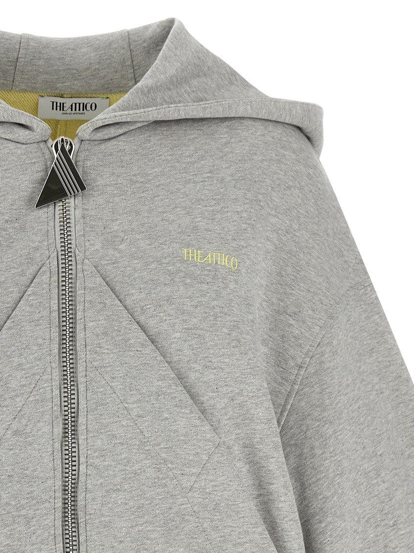 Grey Logo Hoodie 3