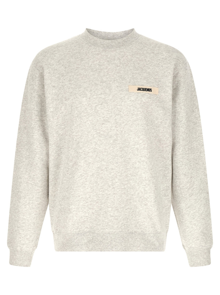 Grey 'Le Sweatshirt Gros Grain' Sweatshirt 1