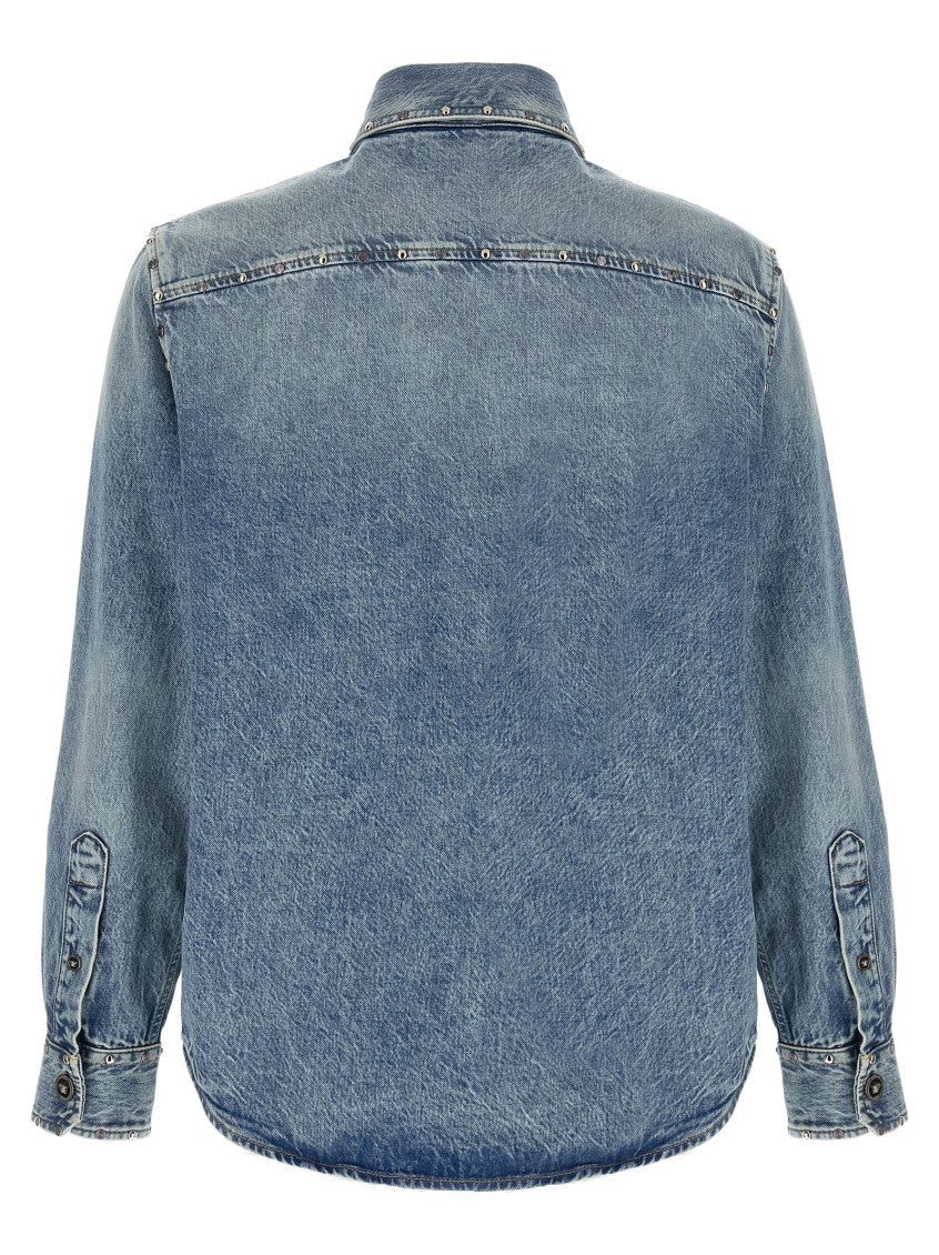 Light Blue 'Medusa' Shirt 2