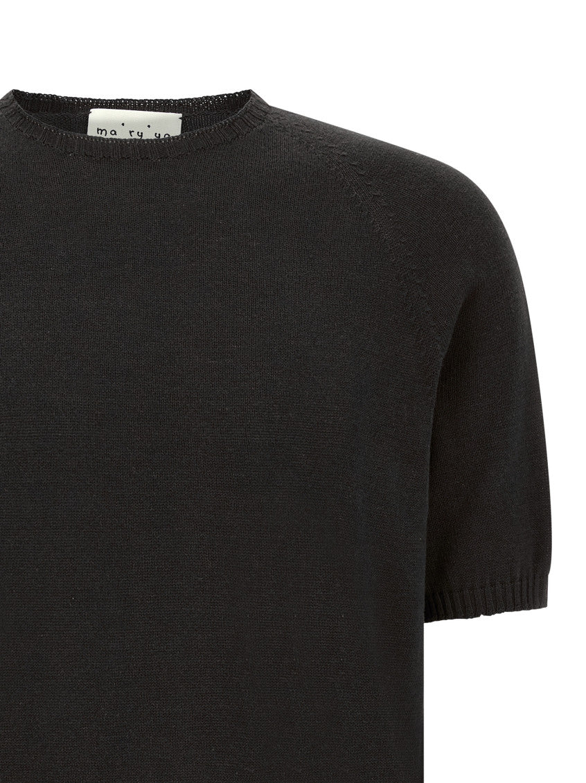 Black Cotton Sweater 3